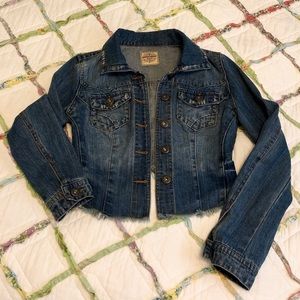 Highway Jeans Cropped Denim Jean Jacket